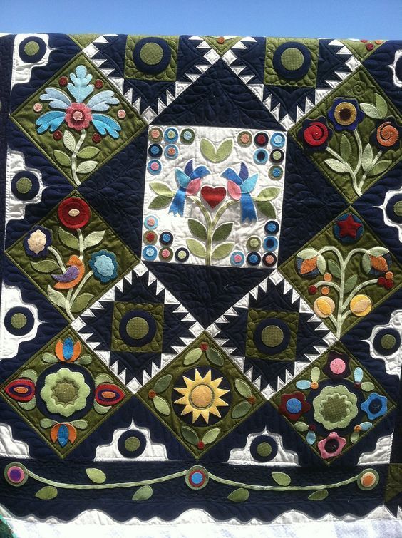 Folk Art CLA08110501Q Quilt Blanket