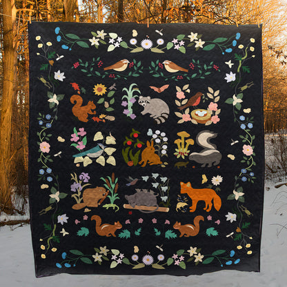 Animal CLM270645 Quilt Blanket