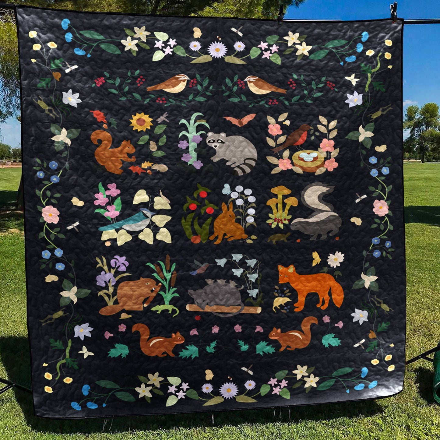 Animal CLM270645 Quilt Blanket