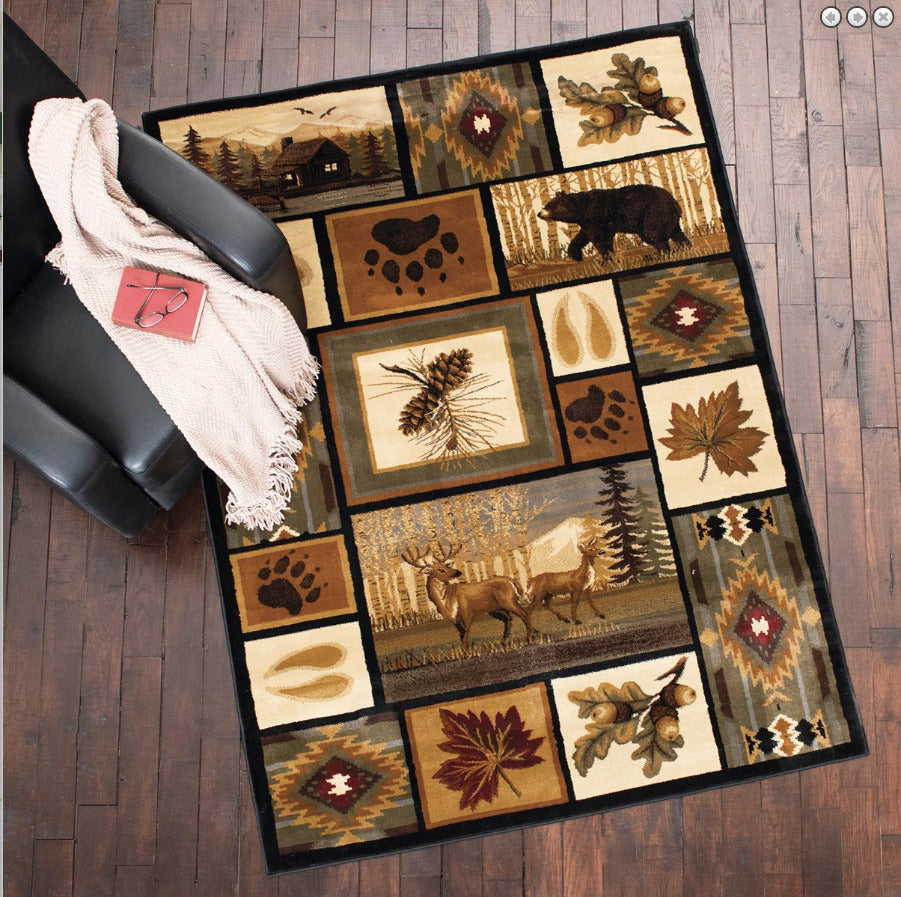Forest Collage CLM2309055M Rug