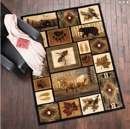 Forest Collage CLM2309055M Rug