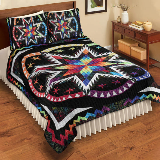 Glacier Star Fortune Teller Quilt Bedding Set TN230523D