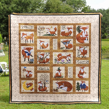 Fox CL16100219MDQ Quilt Blanket