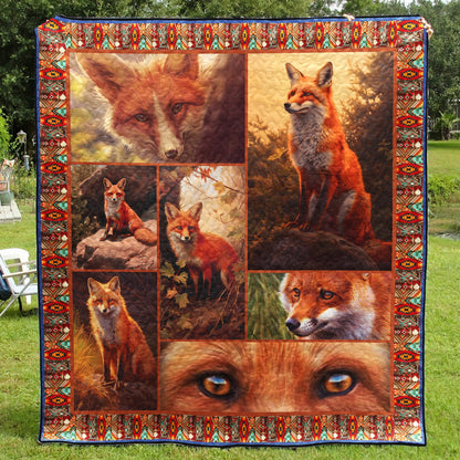 Fox CL28100742MDQ Art Quilt