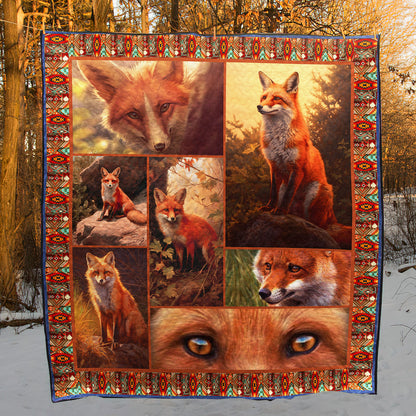 Fox CL28100742MDQ Art Quilt