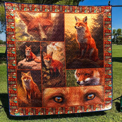 Fox CL28100742MDQ Art Quilt