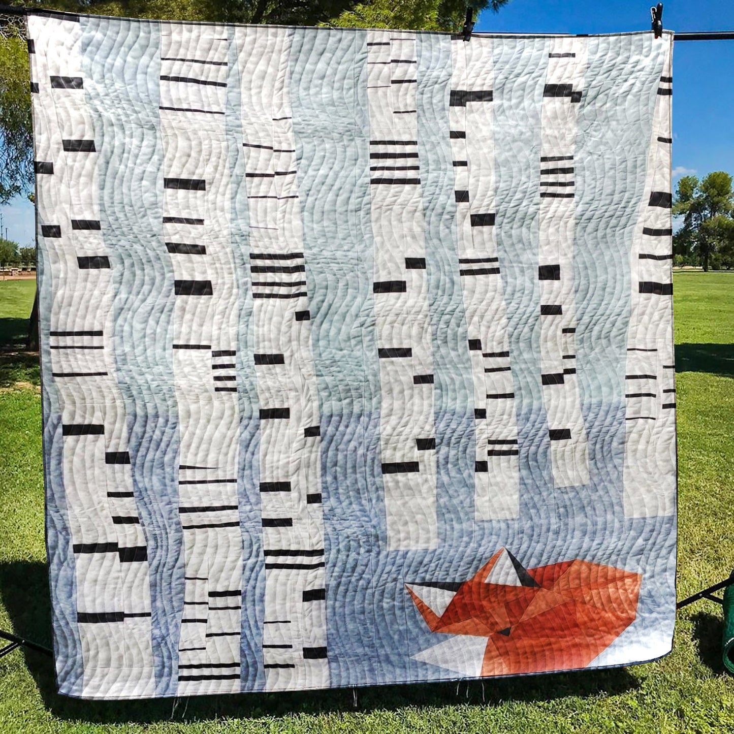 Fox CLA1010294Q Quilt Blanket