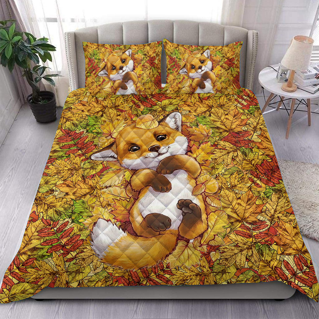 Fox Quilt Bedding Set TL041009