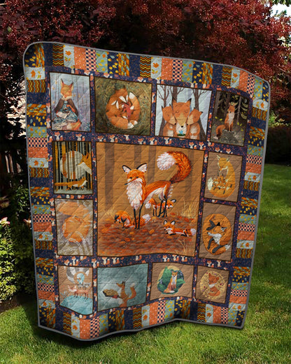 Fox TD1511053 Quilt Blanket