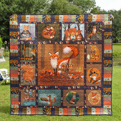 Fox TD1511053 Quilt Blanket