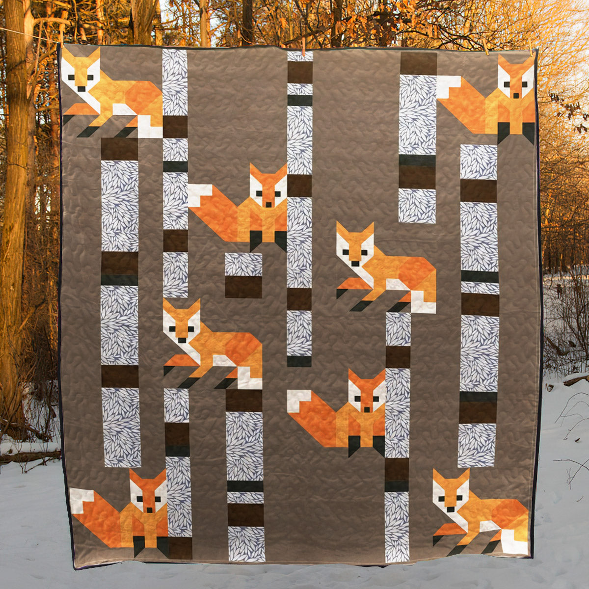 Fox TD2809550 Quilt Blanket