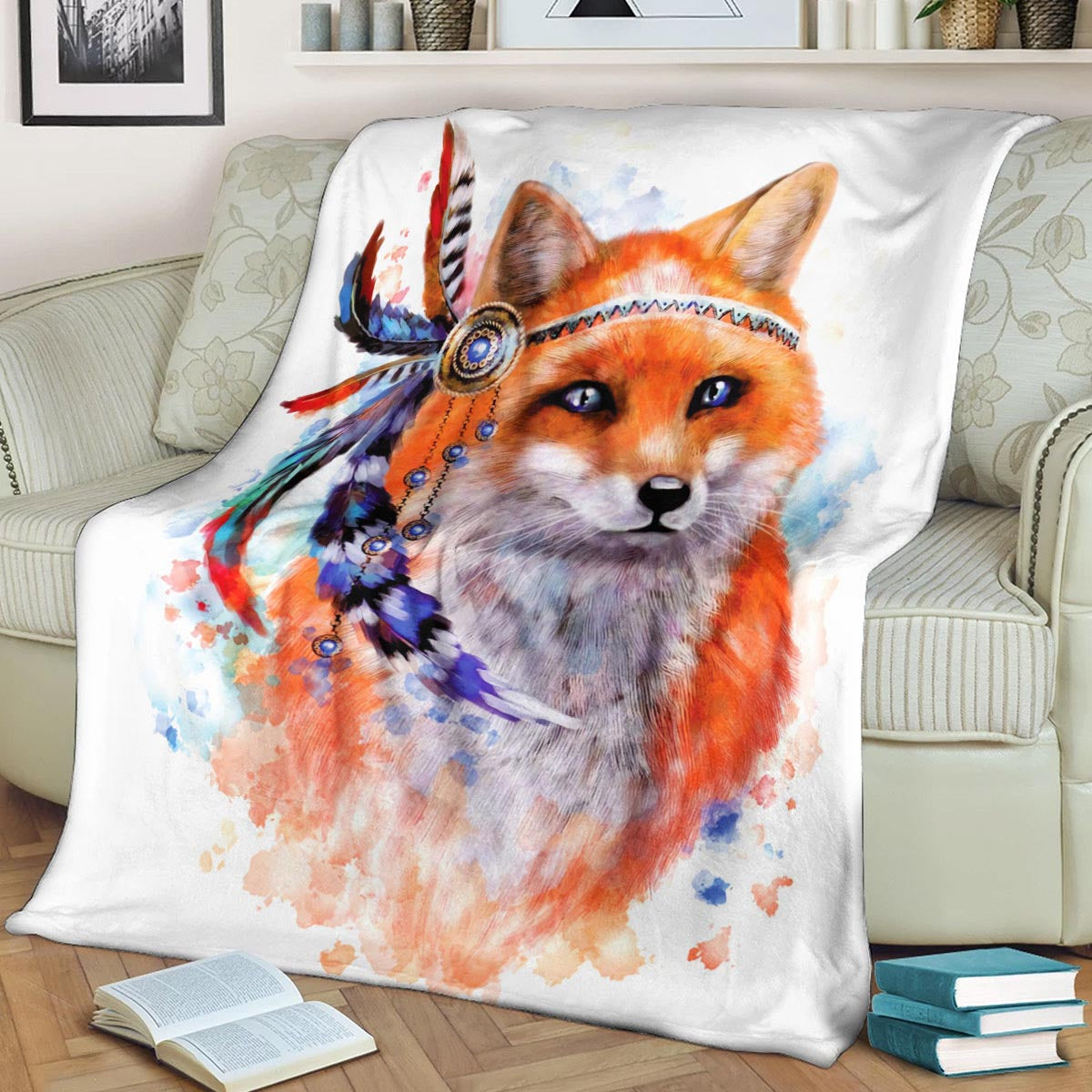 Fox CL140840MD Sherpa Fleece Blanket