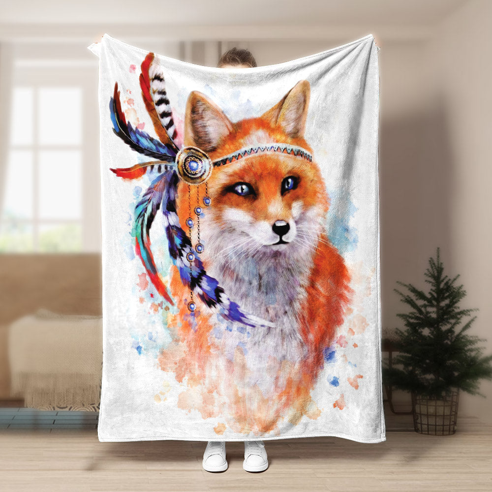 Fox CL140840MD Sherpa Fleece Blanket
