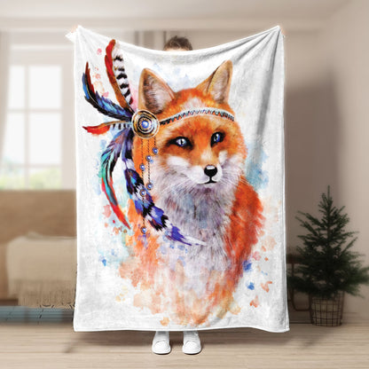 Fox CL140840MD Sherpa Fleece Blanket