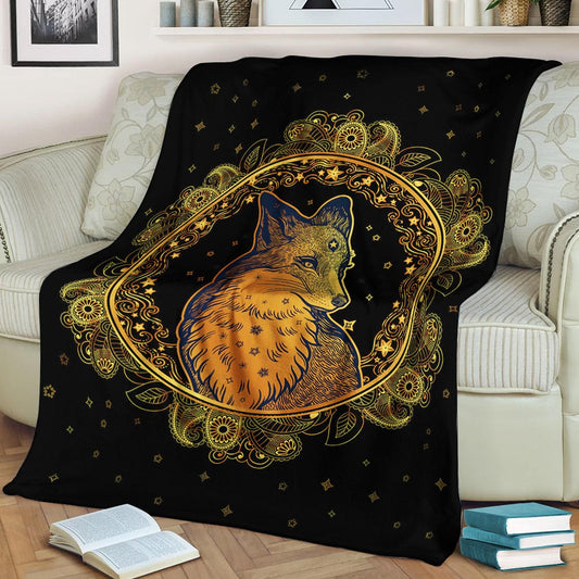 Fox CL140842MD Sherpa Fleece Blanket