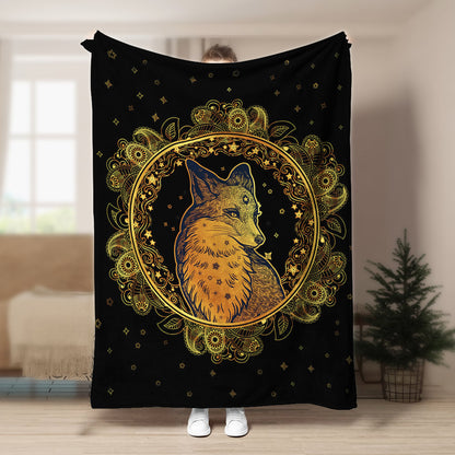 Fox CL140842MD Sherpa Fleece Blanket