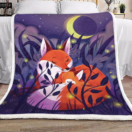 Fox NN1909063TT Sherpa Fleece Blanket