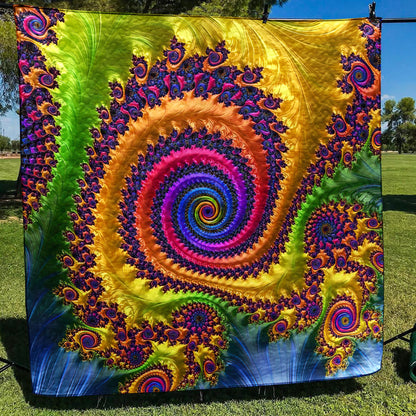 Fractal Art Quilt Blanket MT140602D