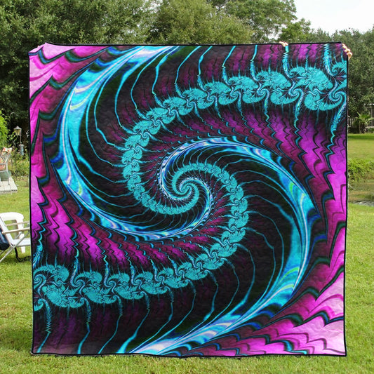 Fractal Quilt Blanket HN140602M