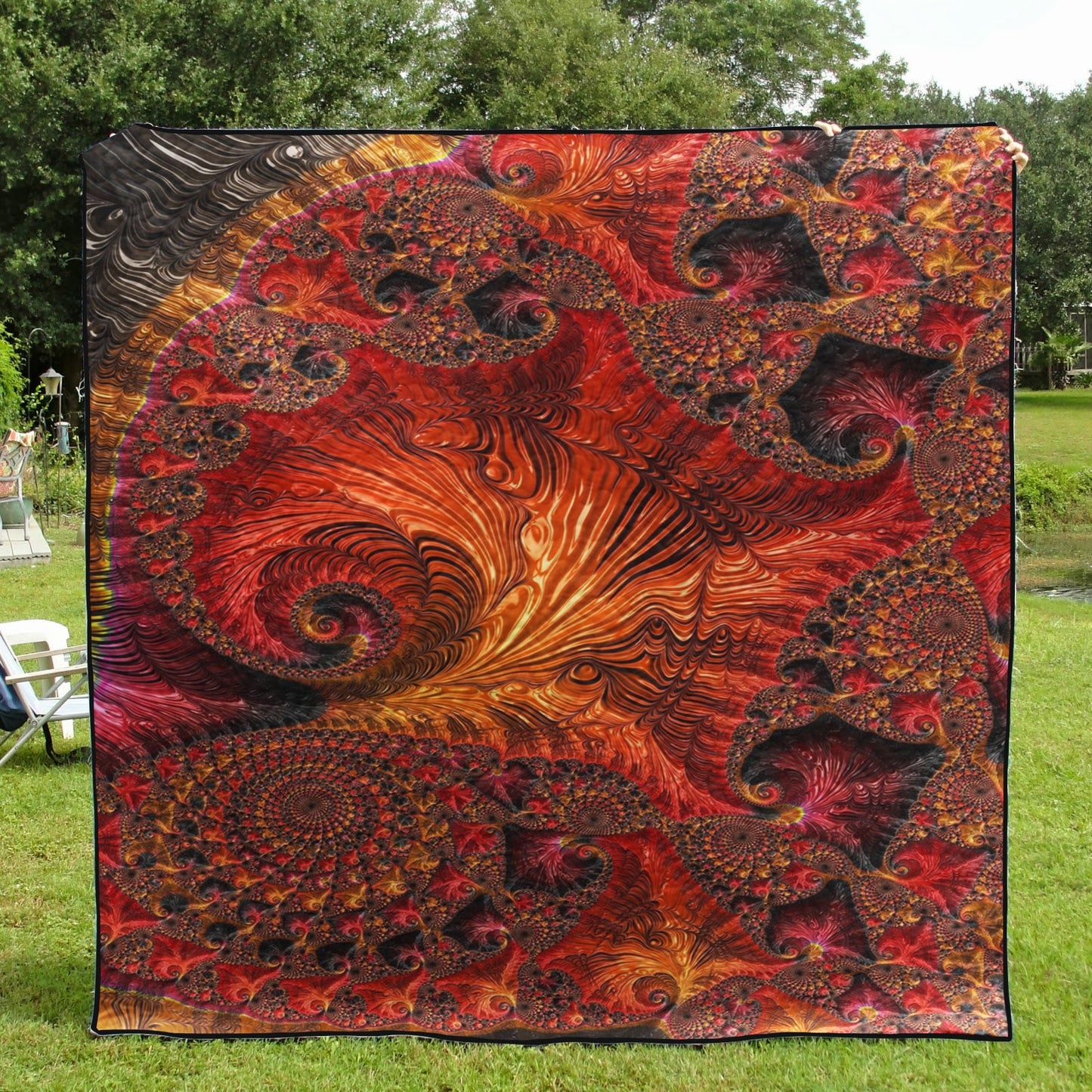 Fractal Quilt Blanket HN130602M