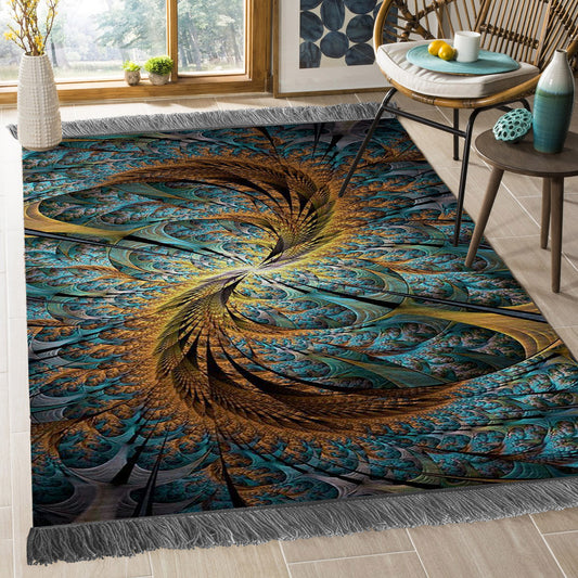 Fractal CL180916MDO Decorative Floor-cloth