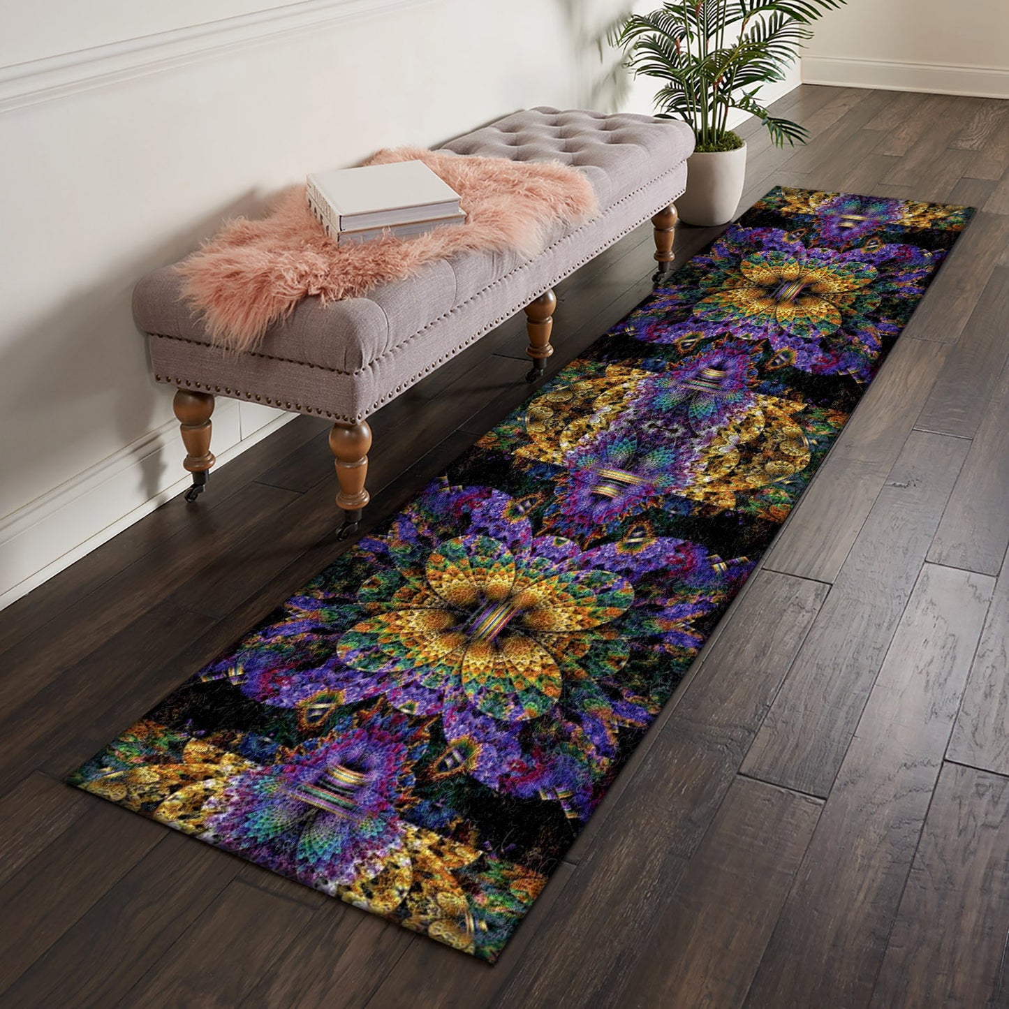 Fractal Flower HM240938N Runner Rug