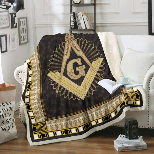 Freemason NT080970F Sherpa Fleece Blanket