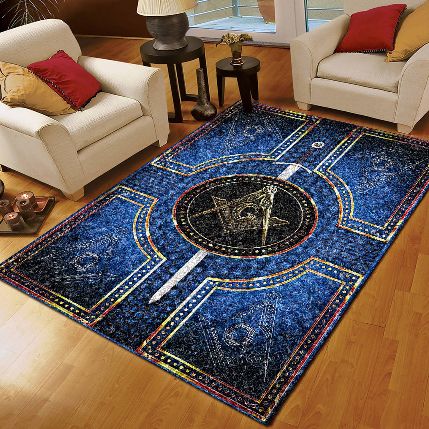Freemason CL170916MDRR Rug