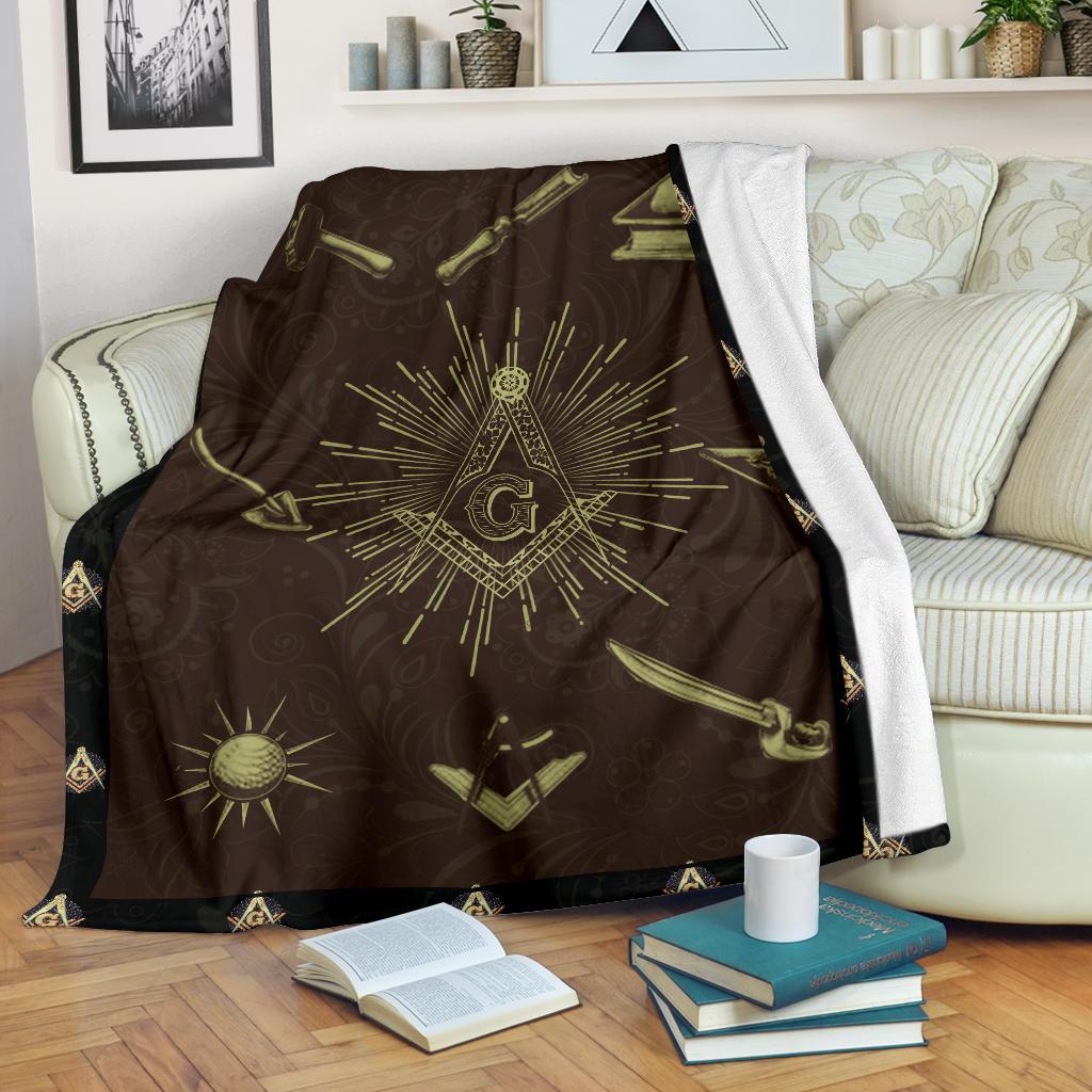 Freemason CLA0910228F Sherpa Fleece Blanket