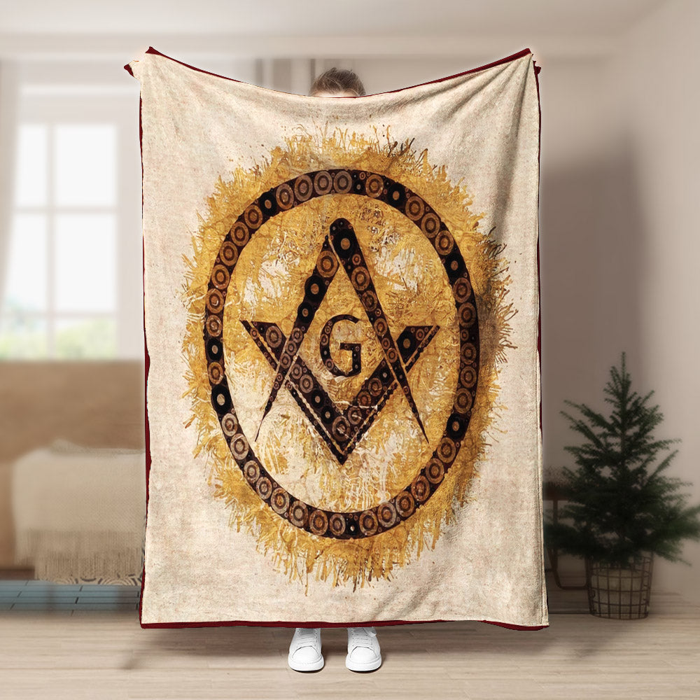 Freemason, Mason, Masonic, Lodge BT1010149F Sherpa Fleece Blanket