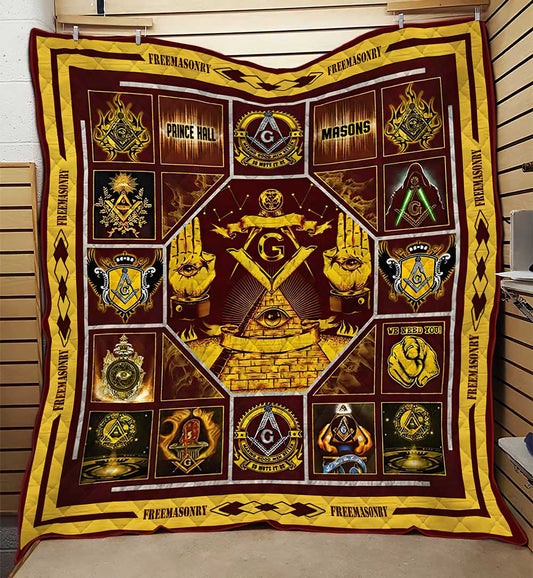 Freemason HM041103D Quilt Blanket