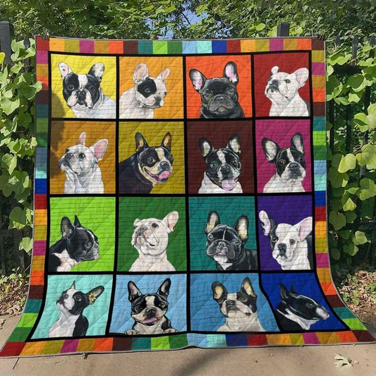 French Bulldog BT280512 Quilt Blanket