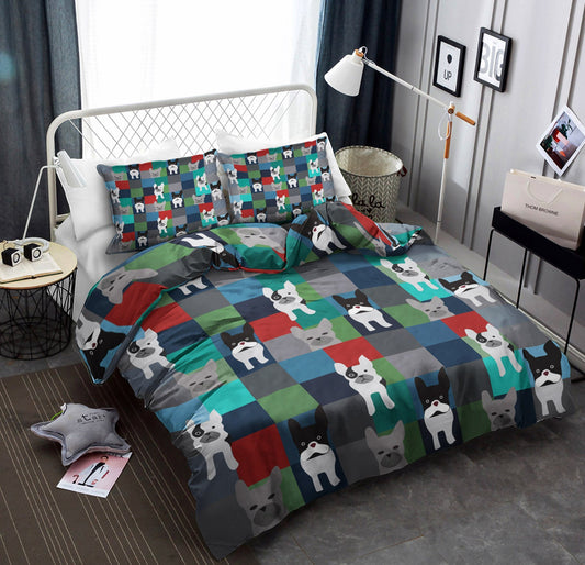 French Bulldog CL100863MDB Bedding Sets