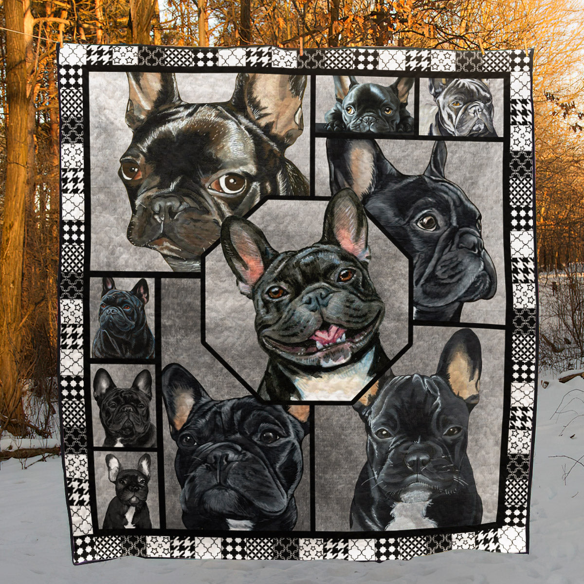 French Bulldog Quilt Blanket TM051107