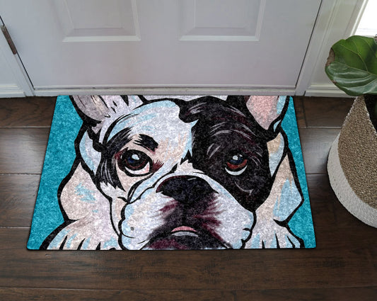 French Bulldog CL270832MDD Non-slip Door mats