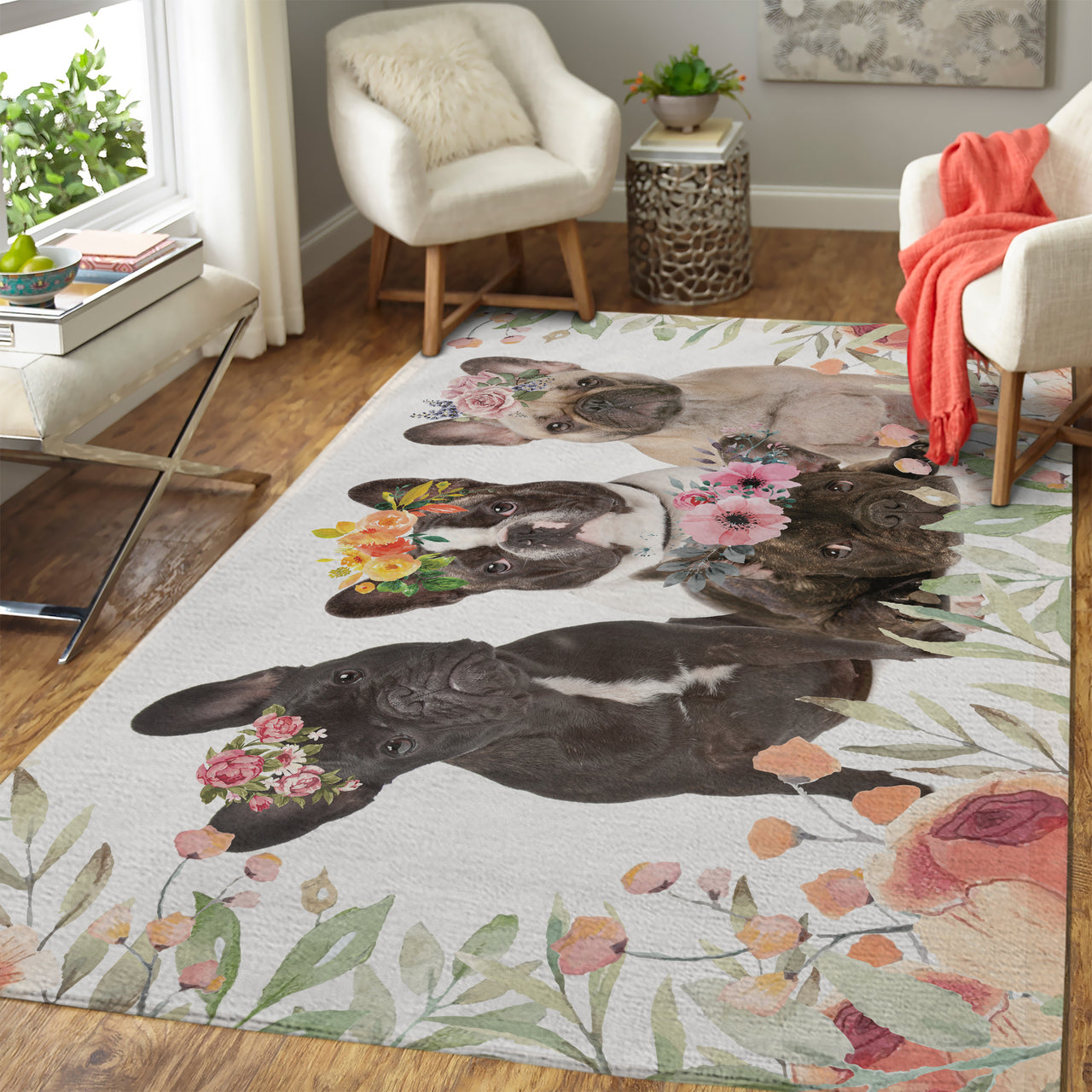 French Bulldog CLM0511064M Rug