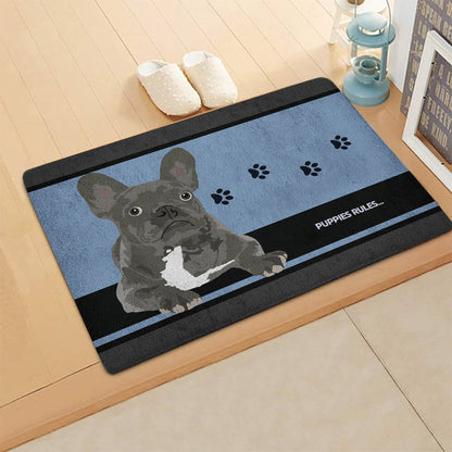 French Bulldog HN290714 Non-slip Door mats