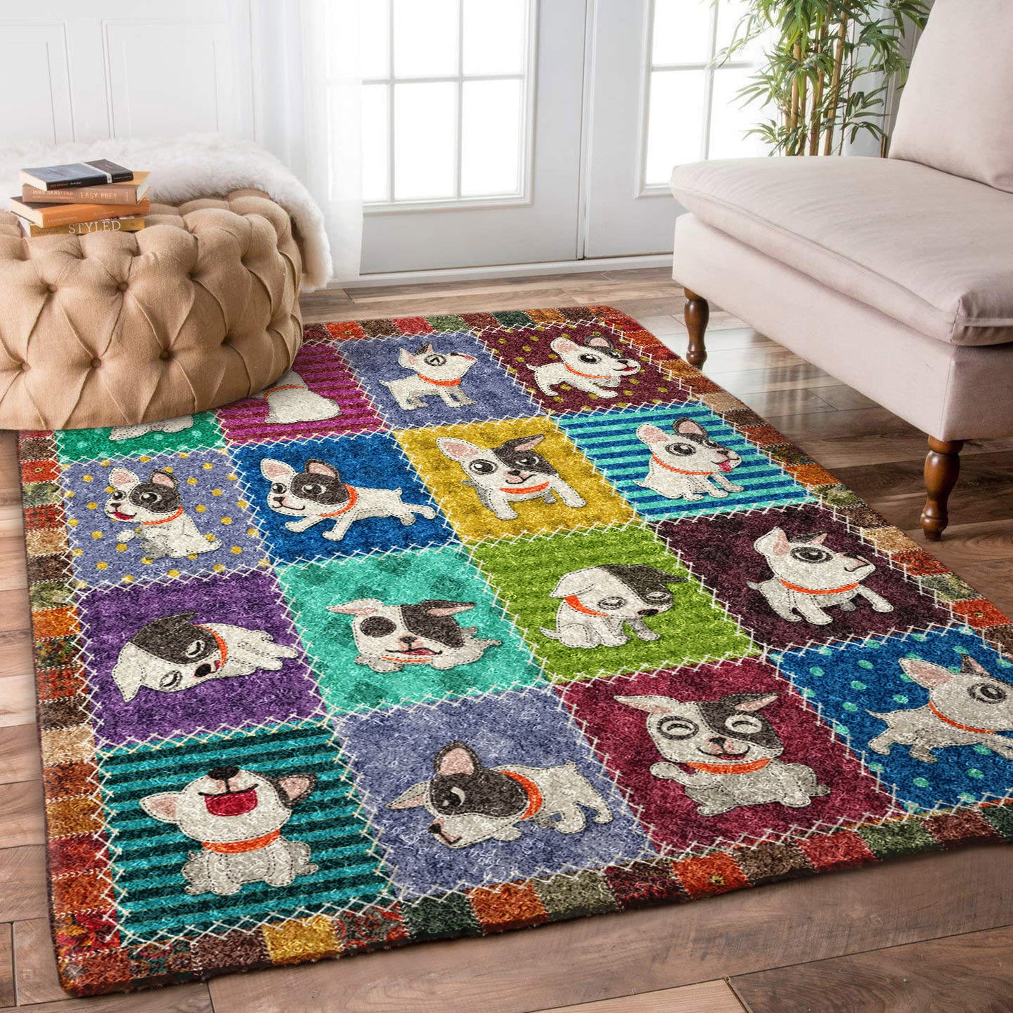 French Bulldog NT3009104R Rug