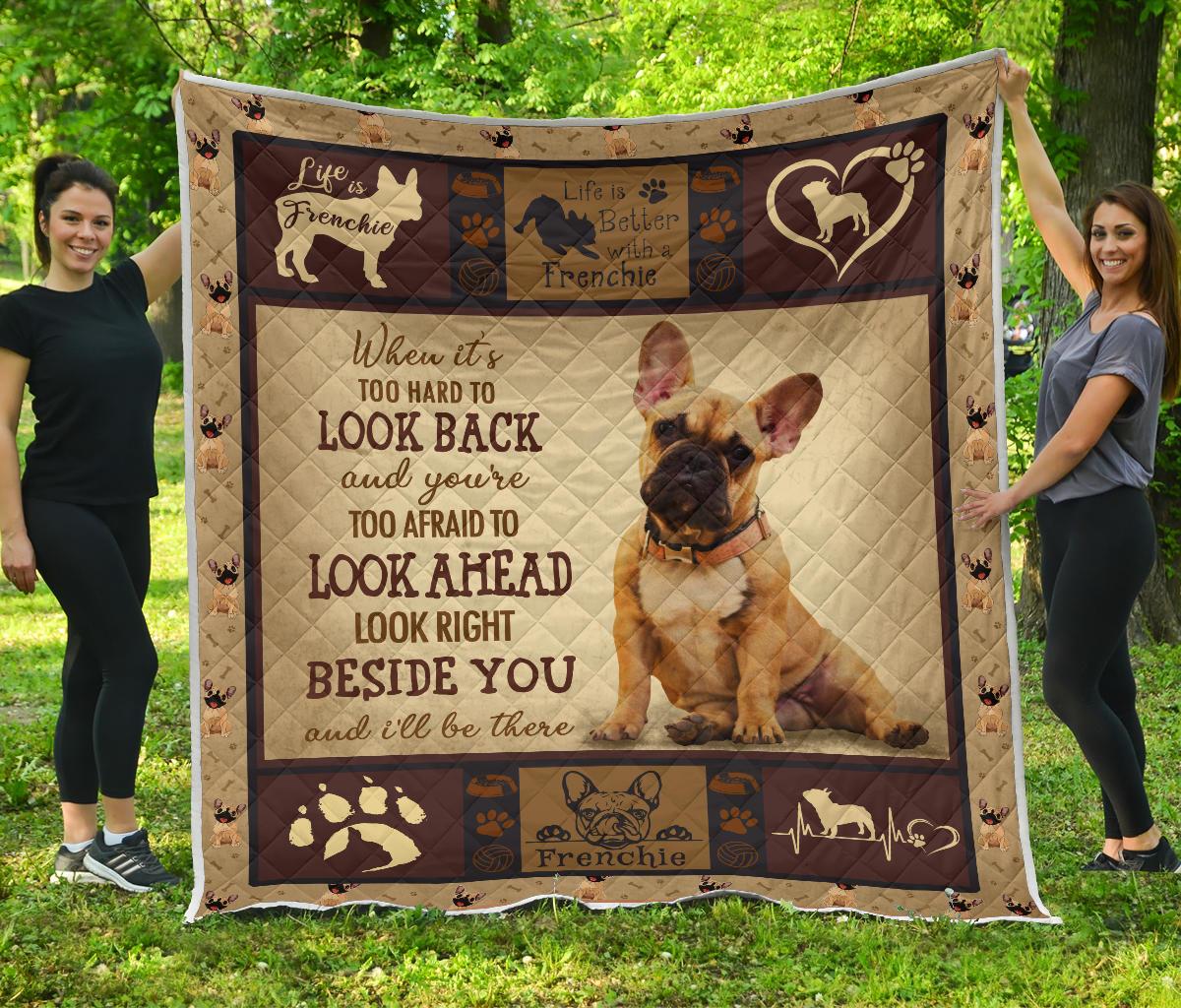 Frenchie CLA2910295Q Quilt Blanket