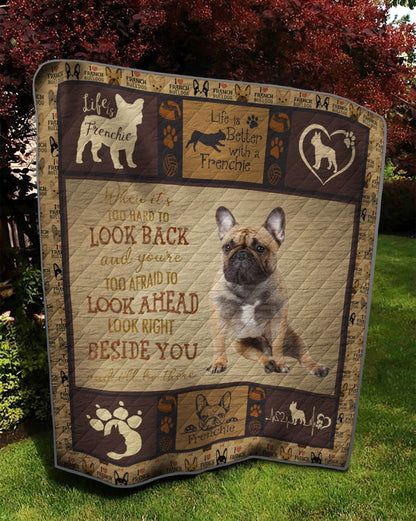 Frenchie TD19110354 Quilt Blanket