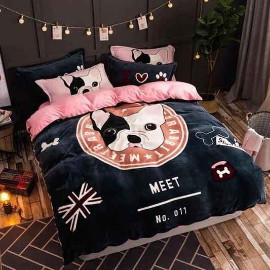 Frenchie Bulldog CLA3009298B Bedding Sets