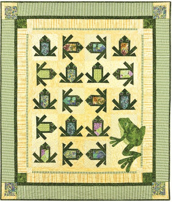 Frog CL070613 Quilt Blanket