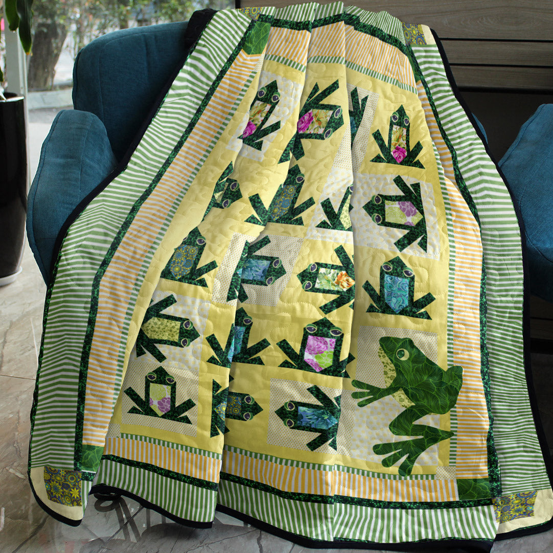 Frog CL070613 Quilt Blanket