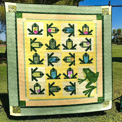 Frog Quilt Blanket MN011002