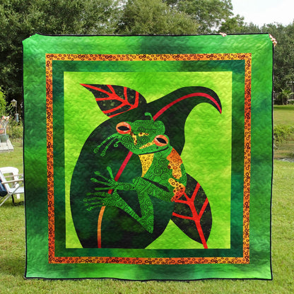 Frog CLM0611329 Quilt Blanket