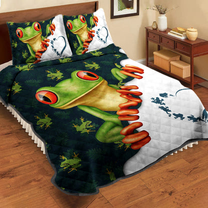 Frog Quilt Bedding Set HM300901T