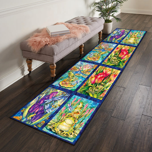 Frog And Dragonfly TT280915N Runner Rug
