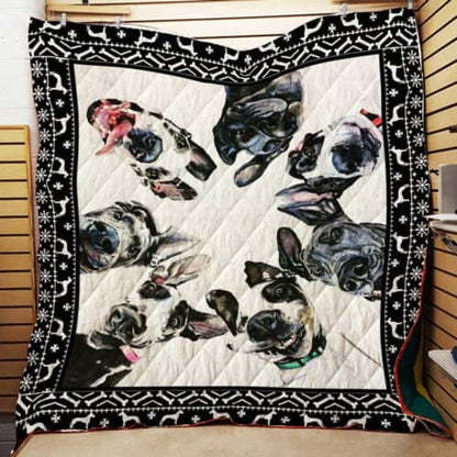 Funny Great Dane CL22100213MDQ Quilt Blanket