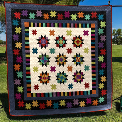 Galactic Star Quilt Blanket HM010701M