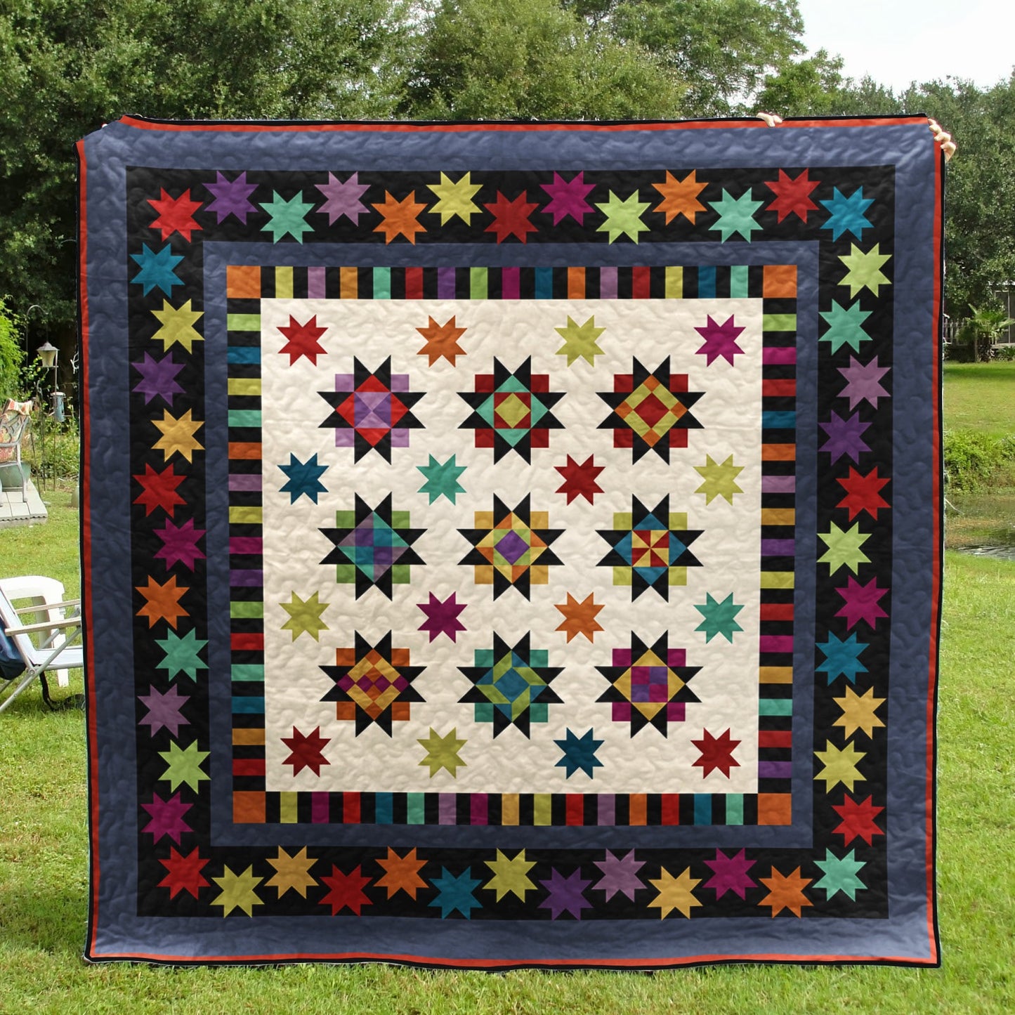 Galactic Star Quilt Blanket HM010701M